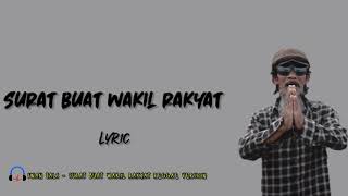 Download Lagu Iwan Fals - Surat Buat Wakil Rakyat 🎵Reggae Version (Lyrics Video) MP3