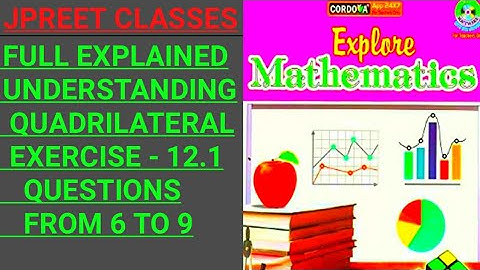 #class8 #chapter 12 #cordova #understanding #quadrilaterals exercise 12.1 question 6,7,8,9 #jpreet