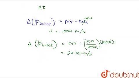 The hero of a stunt film fires 50 g bullets from a machine gun, each ata speed of 1.0 km/s. If h...