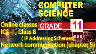 Online classes ICS I | Computer | IP Addressing Schemes| Lecture 8