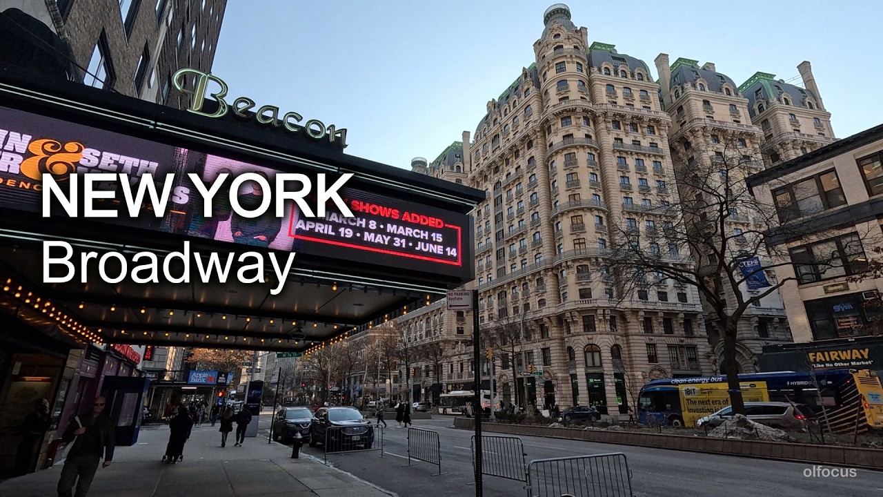 New York / Walking tour Broadway / NYC 4К 60fps