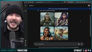 Google HATES WHITE PEOPLE, New Google Gemini AI REFUSES To Make Pictures Of White People