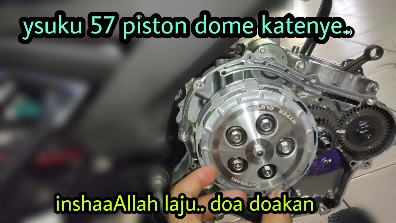 haa pasang jelah brg cust bagi ni.. laju kot motor ni nnti..