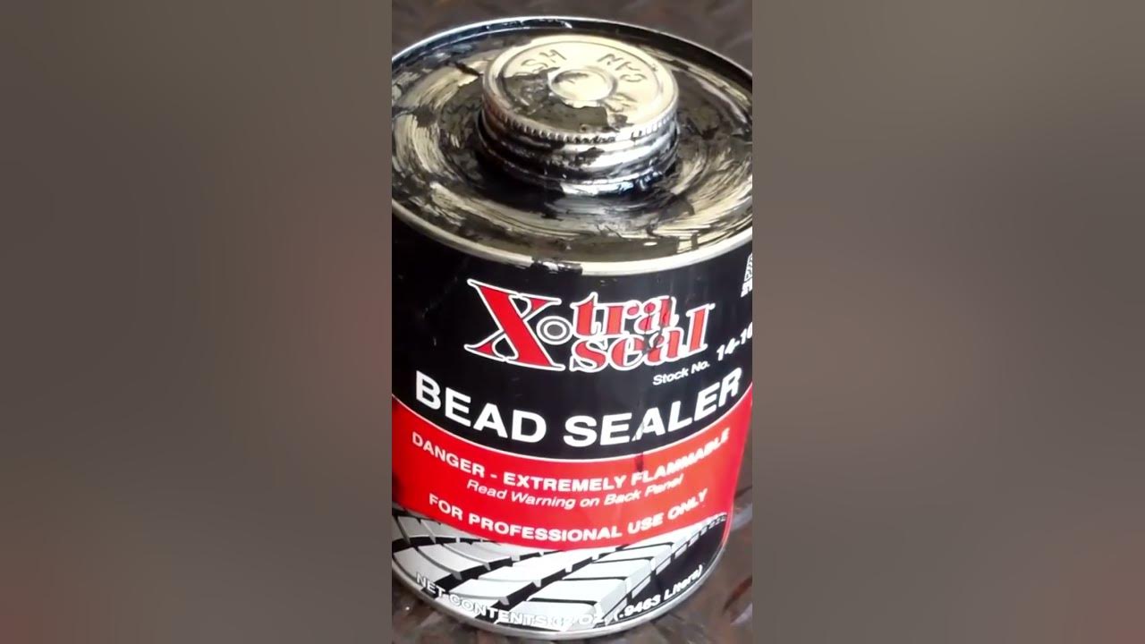 Tire bead sealer #tires #tirerepair #beads #smallenginerepair #hack 