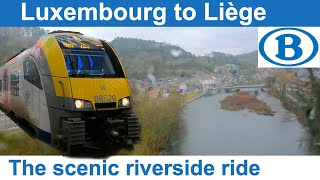 Luxembourg to Liège, through the Ardennes scenery by Johnny Hoover Travels 4,016 views 4 months ago 17 minutes