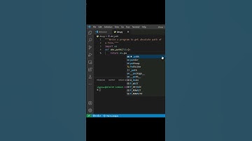 Python Tutorial: Get Absolute File Path