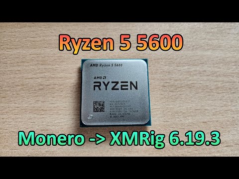 AMD Ryzen 5 5600 - Monero Hashrate U0026 Profit (XMRig 6.19.3)