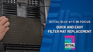 Blue e+ S in Focus - Quick and Easy Filter Mat Replacement