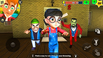 Scary Robber Home Clash Update Special Levels Control Brian Troll Felix & Lester (Android, iOS)