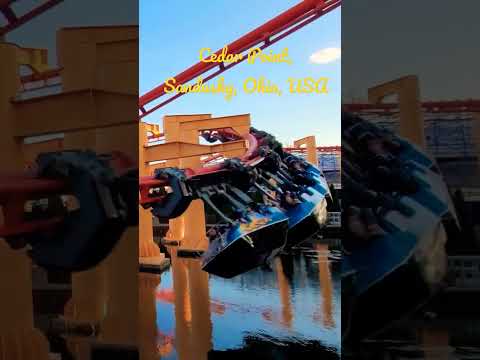 Video: Zábavný park Cedar Point v Sandusky, Ohio