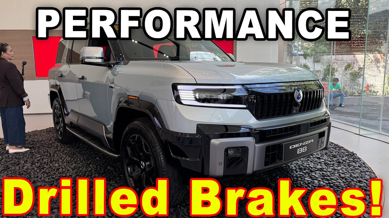 Первый взгляд на 7-местный внедорожник Denza B8 2026 года.