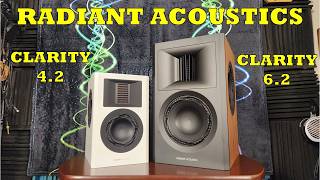 Radiant Acoustics Clarity 4.2 & 6.2 Bookshelf Speakers Review - Ace of Bass & Space
