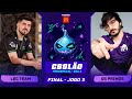 (O CAMPEÃO) FINAL CBOLÃO - OS PRIMOS x LEC TEAM - Robo vs Guigo - CBOLAO 2023 - Jogo 3 image