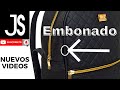 Embonado -  Envivado en máquina recta.