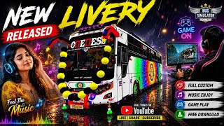  NEW LIVERY ONENESS🌈 | Tamil Songs 🎵 | Bus Simulator Indonesia Gameplay 🚌 screenshot 5