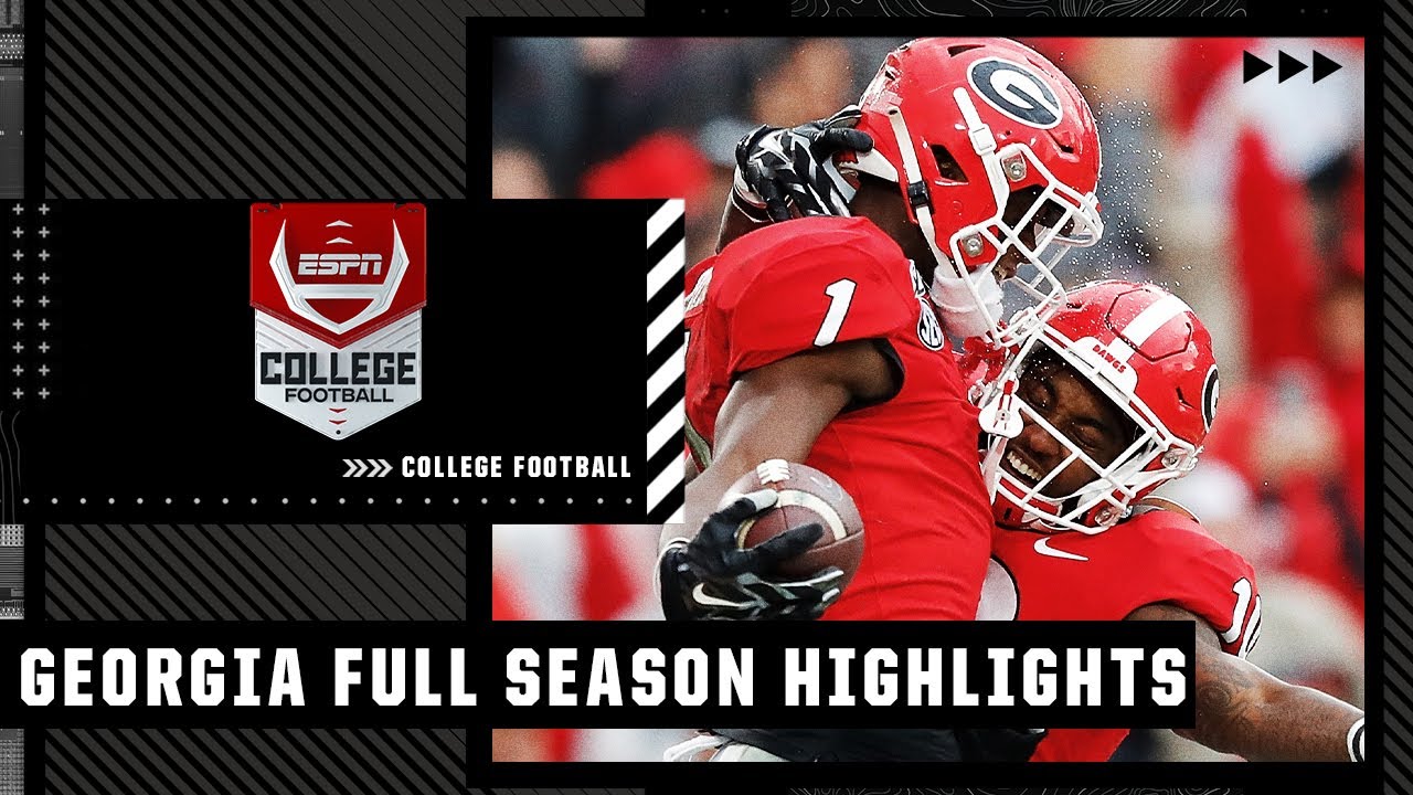 The best Georgia plays of the season 🤯🔥 College Football on ESPN