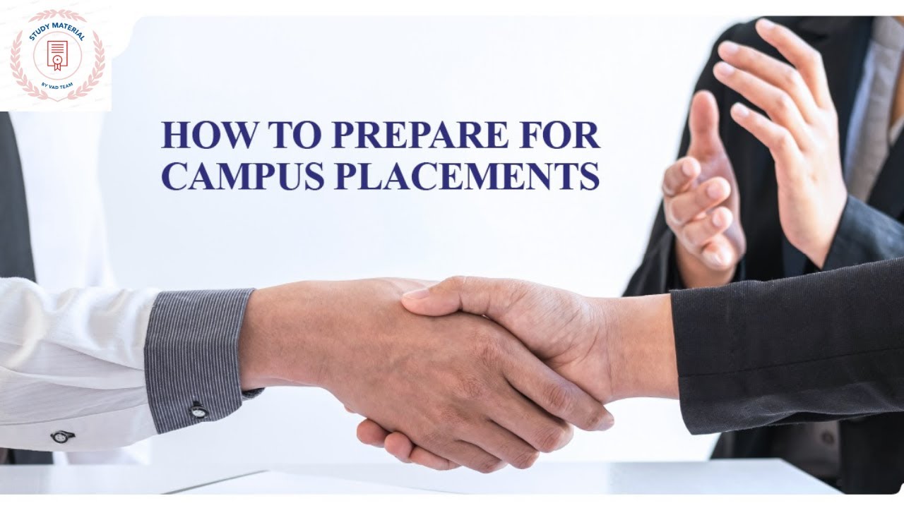 How to prepare for Campus Placement || Best way to study for college ...