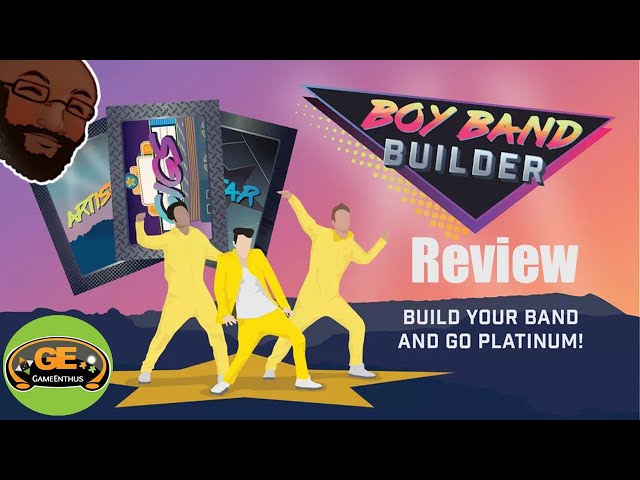 Boy Band Builder The Card Game Review