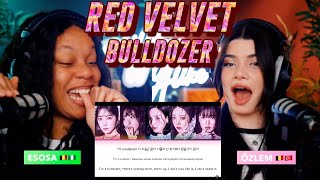 Red Velvet - Bulldozer reaction