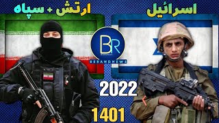 مقایسه نظامی ایران و اسرائیل | ارتش و سپاه قوی تر است یا اسرائیل 2022 | Comparison of military power