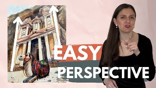 Perspective drawing for beginners | Fix your boring flat drawings with depth tricks