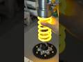 When I made a lamp with a shock absorber, it was so cool #digital technology #lamp #shock absorber