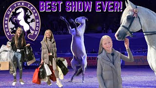 HORSE OF THE YEAR SHOW VLOG 2022! COME TO HOYS WITH US!