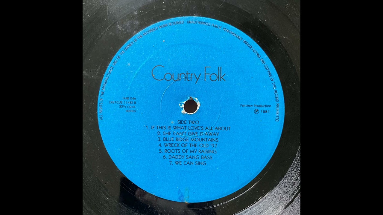 She Can't Give It Away - Country Folk