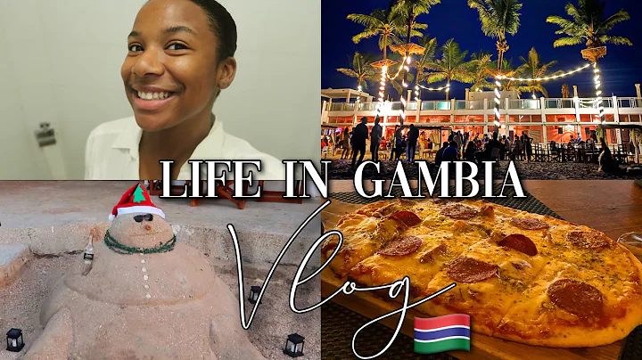 DAY IN MY LIFE LIVING IN GAMBIA | hotel experience...