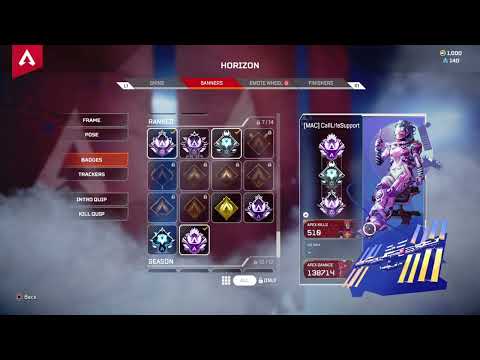 Apex Legends Season 13 (Master) RANKED REWARDS