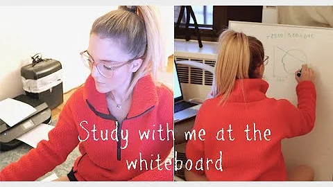 Study with Me at the White Board | 40 min Classica...