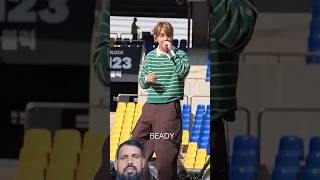 Taehyung idol soundcheck Busan 💖💘 #bts #btsvlivetoday #btskeychain #kpop #btsarmy #btsvlive #btslive
