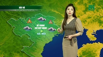 Thời tiết 12h 17/03/2020: Đêm nay miền núi phía Bắc có mưa to, đề phòng dông lốc, mưa đá| VTC14