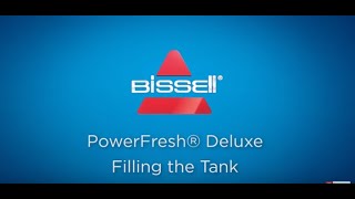 Filling Water Tank Powerfresh™ Deluxe Steam Mop