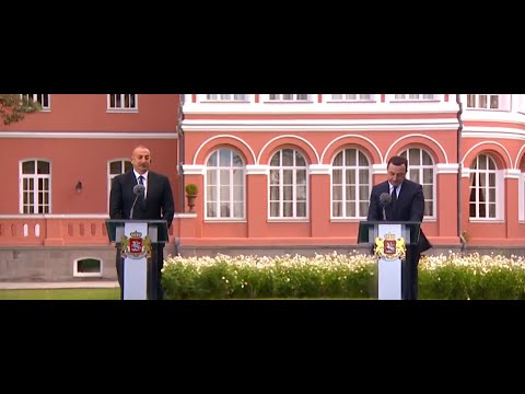 რაც ხდება უკრაინაში, უნდა დარეგულირდეს მოლაპარაკების გზით! – ღარიბაშვილი-ალიევის ბრიფინგი