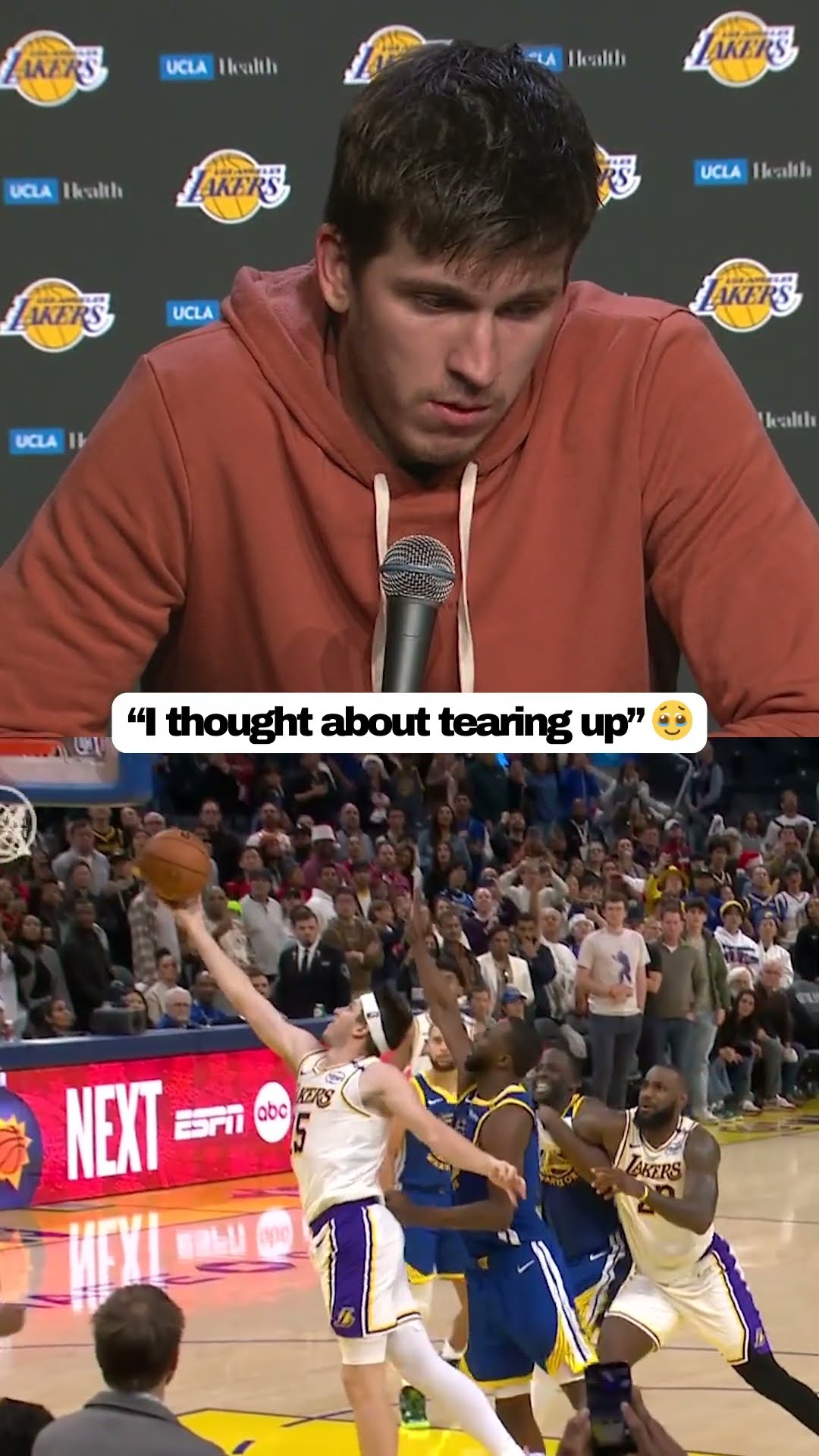 An emotional end to a battle of greatness on Christmas ?