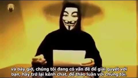 Anonymous gửi lời mời đến Hacker của Việt Nam