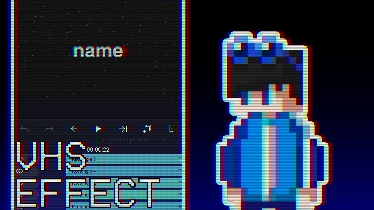 How To Make VHS Effect in Alight Motion YouTube