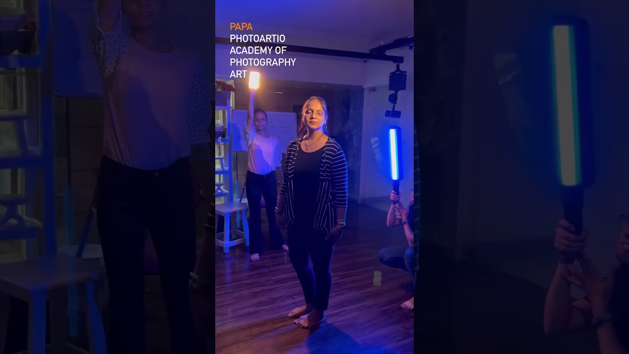 Play with lights - learn photography at PHOTOARTIO