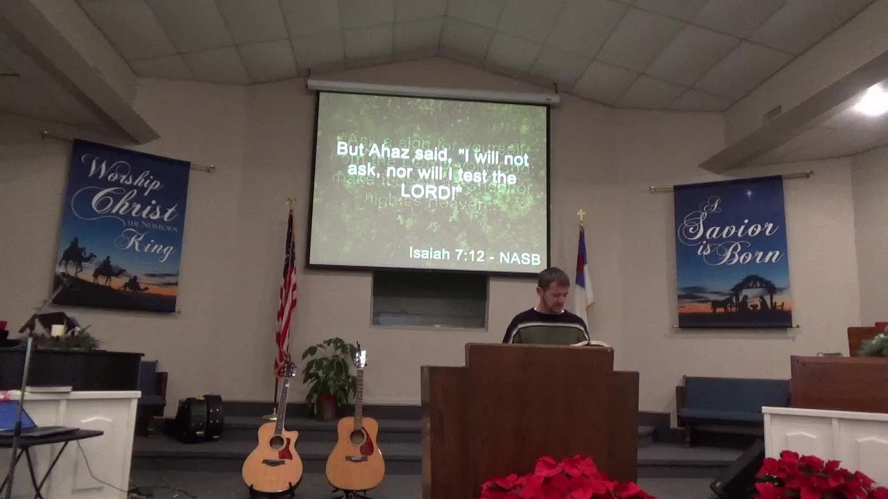 First Baptist Church of Stigler 2020 12 13 am service YouTube