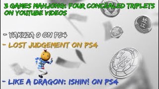 Like a Dragon: Ishin! Mahjong a Four Concealed Triplets