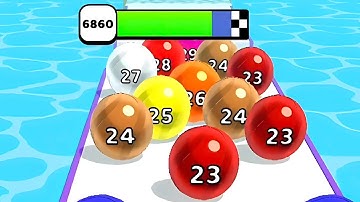 Marble Run 💥 3D Game Color Ball Race Gameplay Android IOS Level 6852