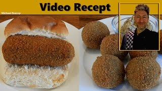 Kroketten en bitterballen maken - Heerlijk recept