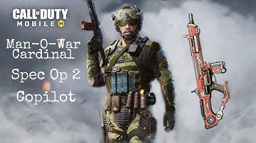 Man o War - Cardinal & Spec op 2 - Copilot skin | Update Credit store | CODM season 11 |