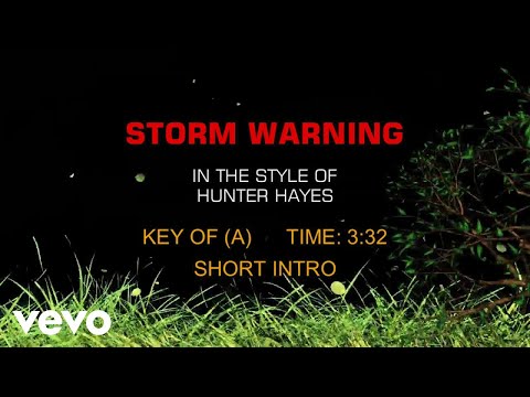 Hunter Hayes - Storm Warning 的视频缩略图