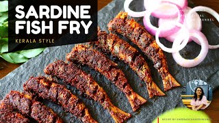 Kerala Style Sardine Fish Fry | Nadan Mathi Fry Kerala Style