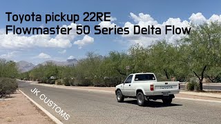 Toyota pickup 22RE - Flowmaster 50 Series Delta Flow