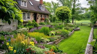 Beautiful House for Living & Relaxing - Bringing the Countryside Home: Rustic Farmhouse Garden Ideas