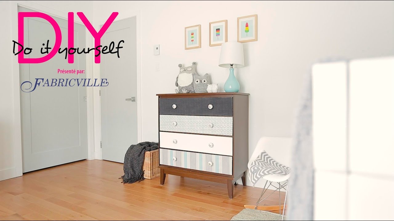 DIY: une commode super personnalisée - YouTube