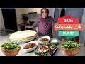 پختن بامیه به روش مادر جان Okra curry recipe by afghan mom